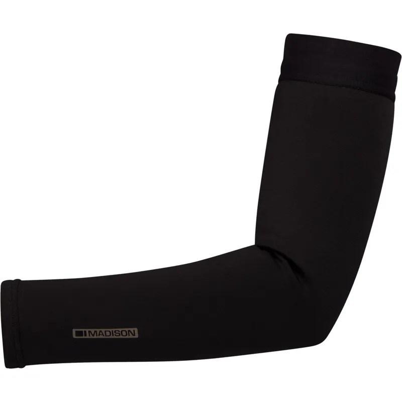 Madison DTE Isoler Thermal Arm Warmers with DWR in Black-1