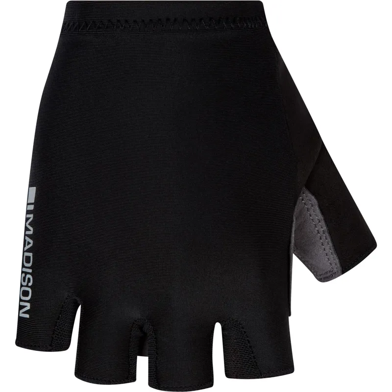 Madison Freewheel Cycling Mitts in Black-1