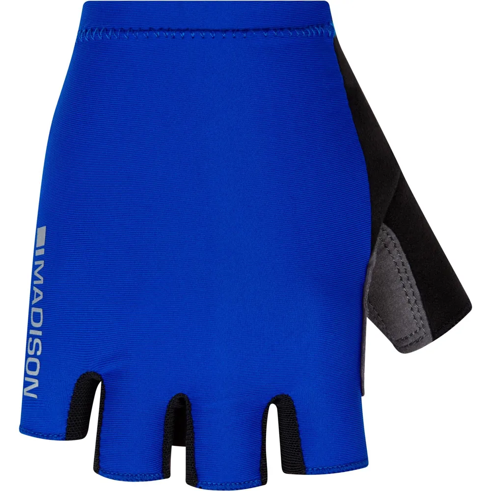 Madison Unisex Blue Freewheel Cycling Mitts In Ultramarine