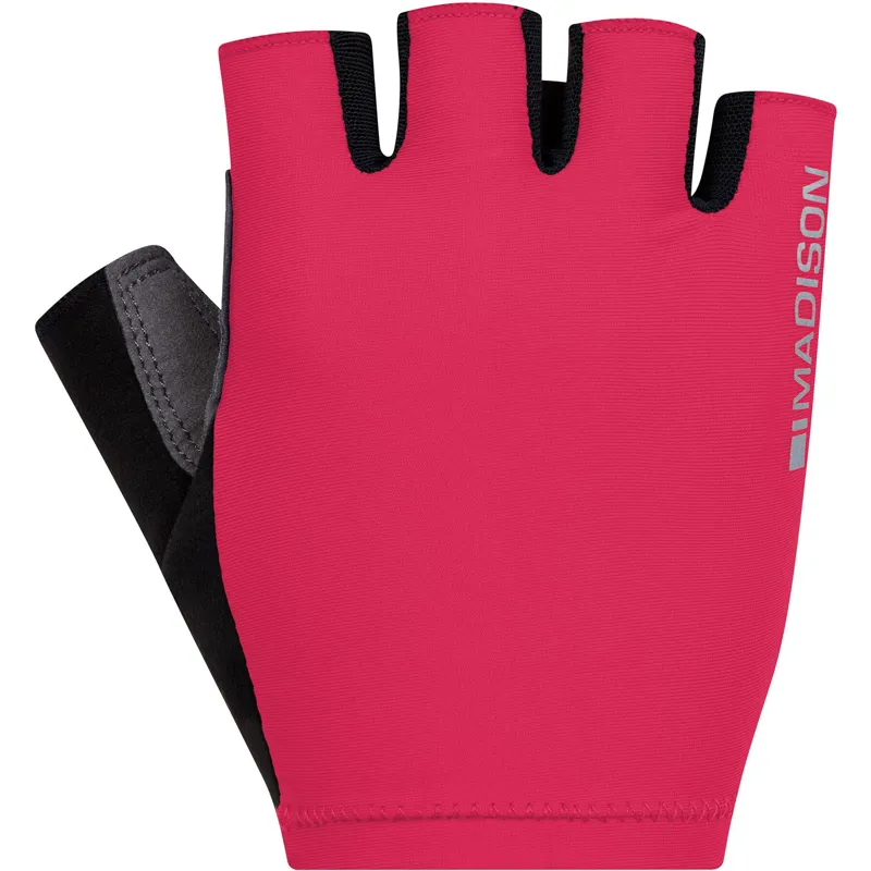 Madison Freewheel Cycling Mitts in Magenta Pink