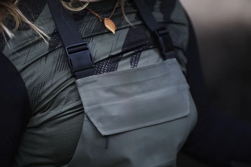 Madison DTE 3-Layer Waterproof Bib Trousers in Midnight Green-6