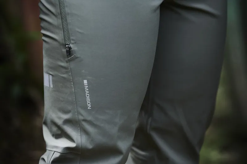 Madison DTE 3-Layer Waterproof Bib Trousers in Midnight Green-7