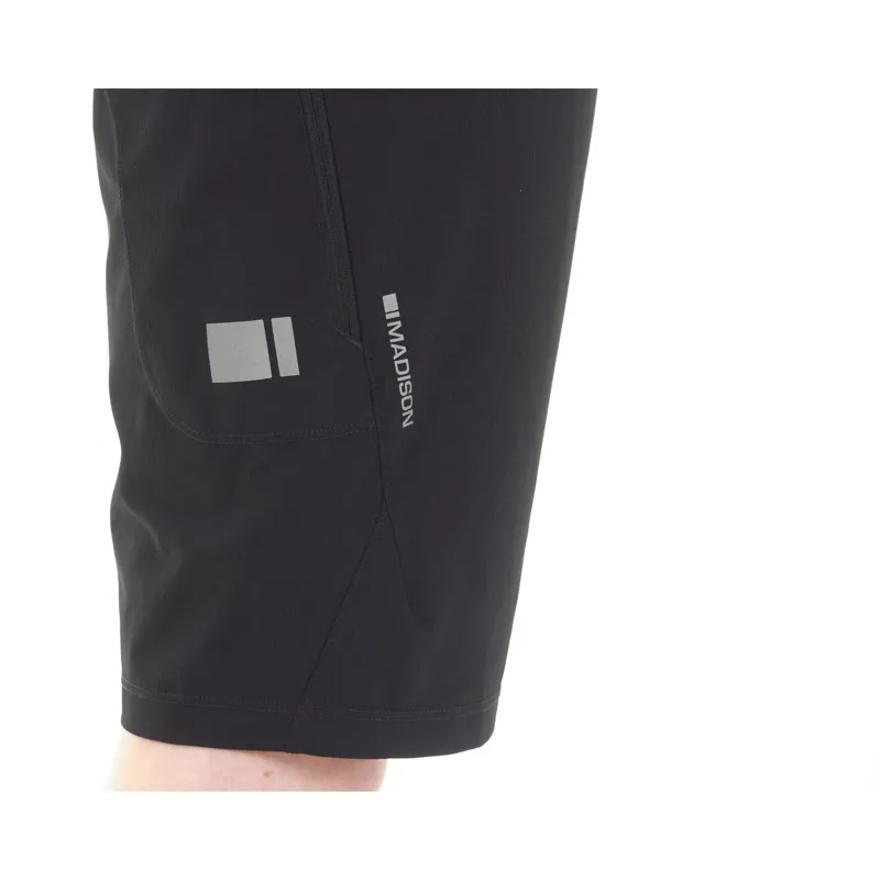 Madison Freewheel Men's Trail Shorts in Black-6