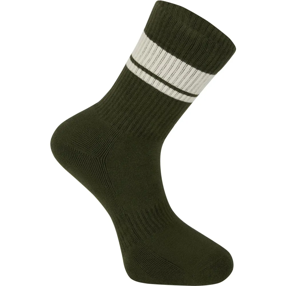 Team Cycles Madison Roam Isoler Crew Sock in Midnight Green | Interest FREE Finance & Online Refund Policy.