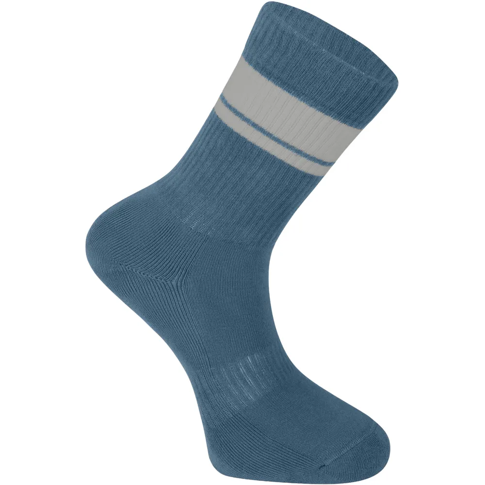 Team Cycles Madison Roam Isoler Crew Sock in Airforce Grey | Interest FREE Finance & Online Refund Policy.