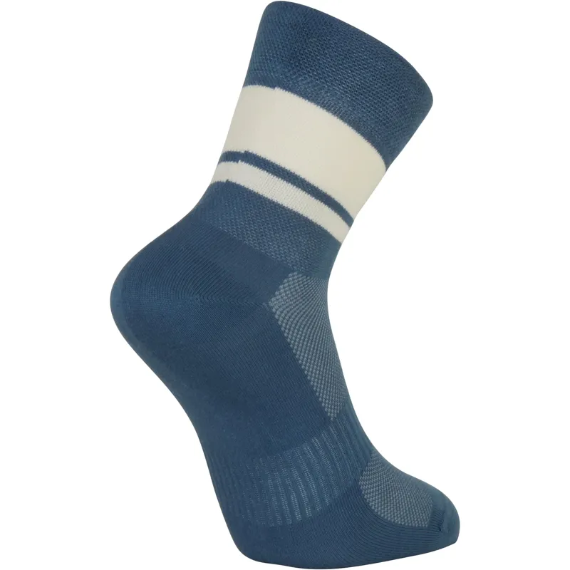 Madison Freewheel Cycling Socks in Slate Blue-1