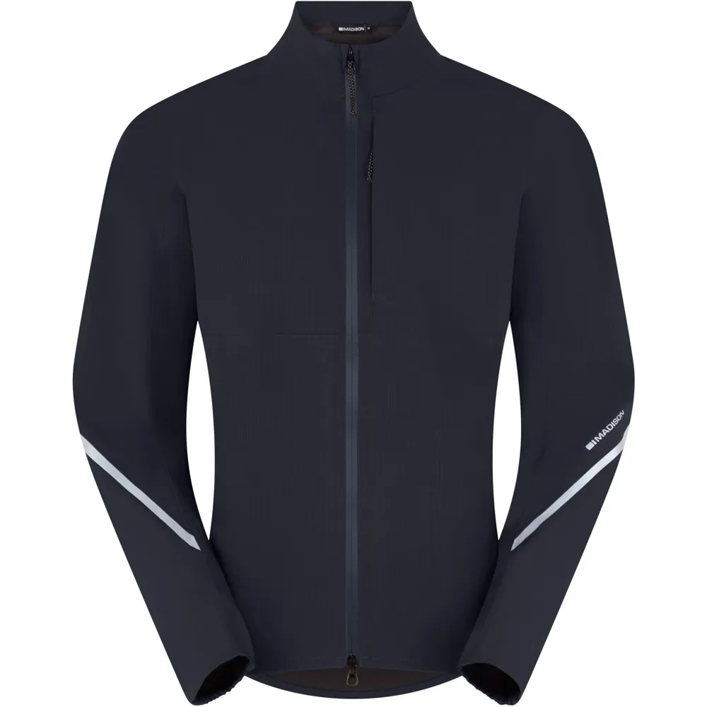Team Cycles Madison Freewheel Men's Waterproof Cycling Jacket in Black | Interest FREE Finance & Online Refund Policy.