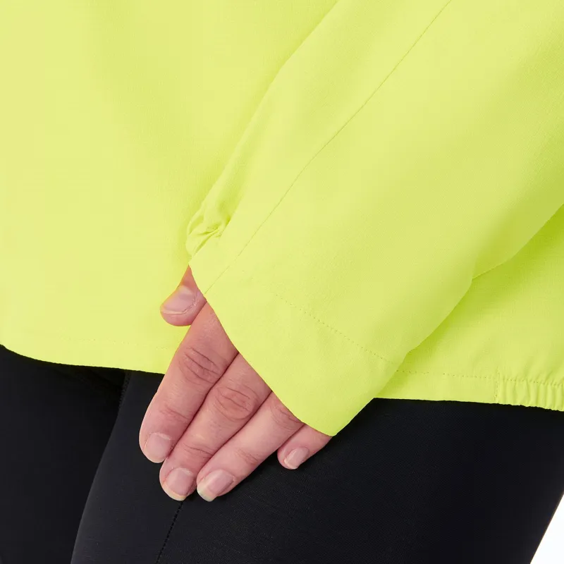 Madison Freewheel Women's Waterproof Cycling Jacket in Hi-Vis Yellow-4