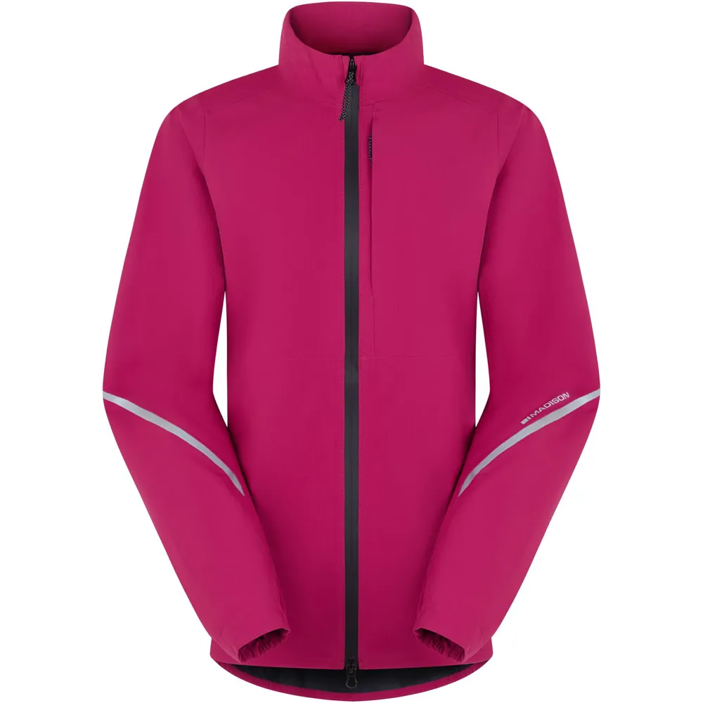 Team Cycles Madison Freewheel Women's Waterproof Cycling Jacket in Magenta Pink | Interest FREE Finance & Online Refund Policy.