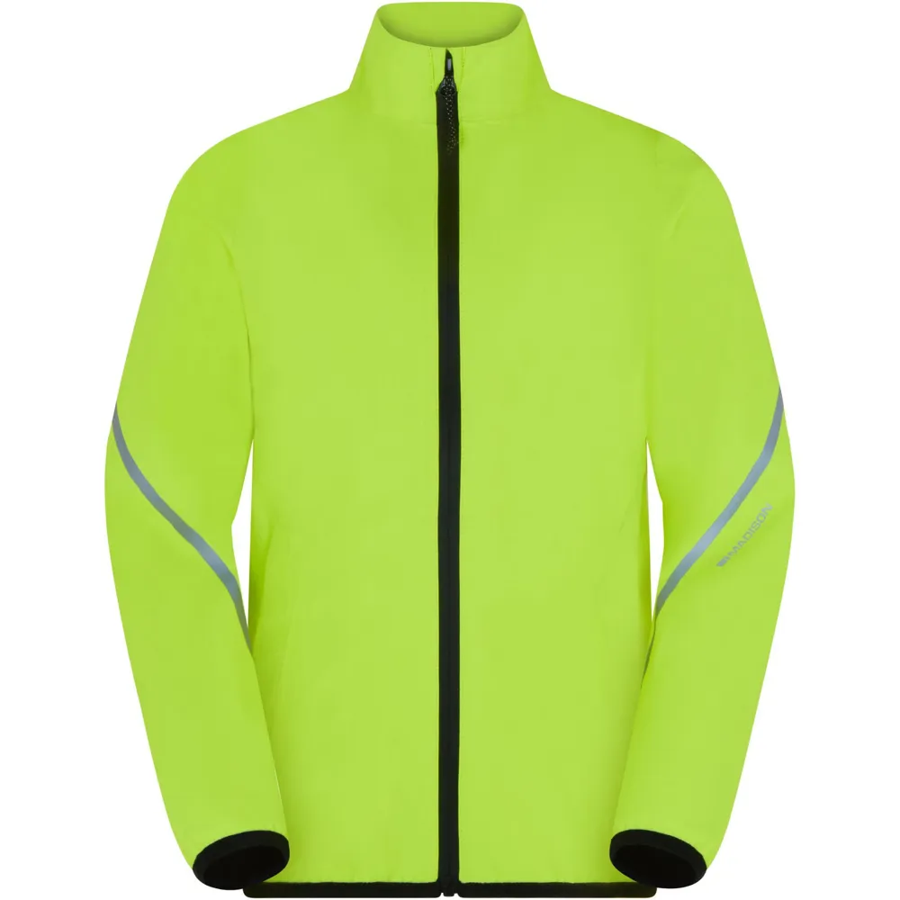 Team Cycles Madison Freewheel Youth Waterproof Cycling Jacket in Hi-Vis Yellow | Interest FREE Finance & Online Refund Policy.