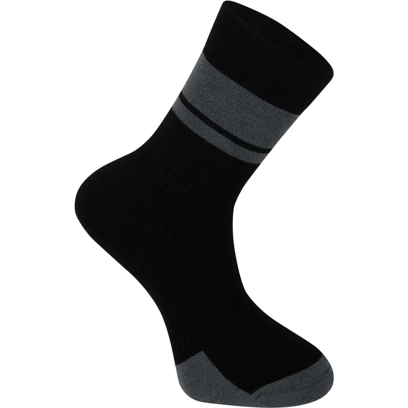 Madison DTE Isoler Merino Winter Cycling Socks in Black-1