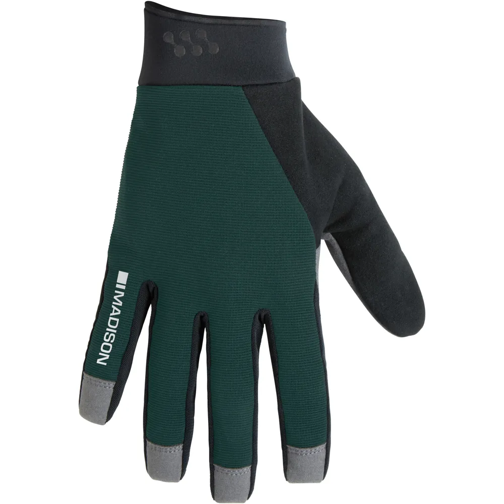 Team Cycles Madison Freewheel Gel Pad Trail Gloves in Botanical Green | Interest FREE Finance & Online Refund Policy.
