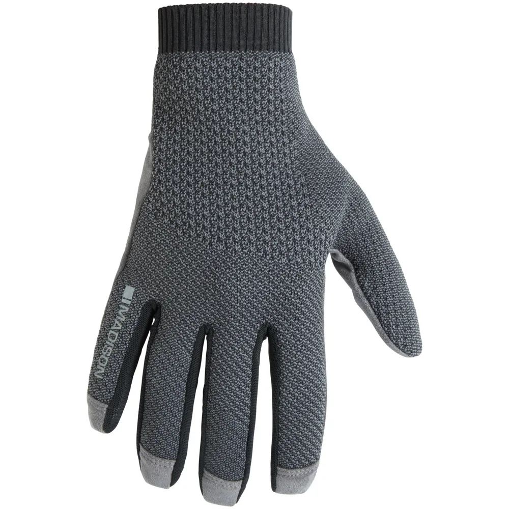 Team Cycles Madison Flux MADKnit Trail Gloves in Black | Interest FREE Finance & Online Refund Policy.
