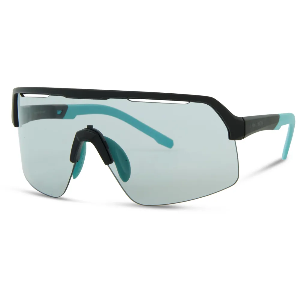 Madison Crypto Sunglasses In Matt Black Air With Photochromic Cat 1-3 Lens