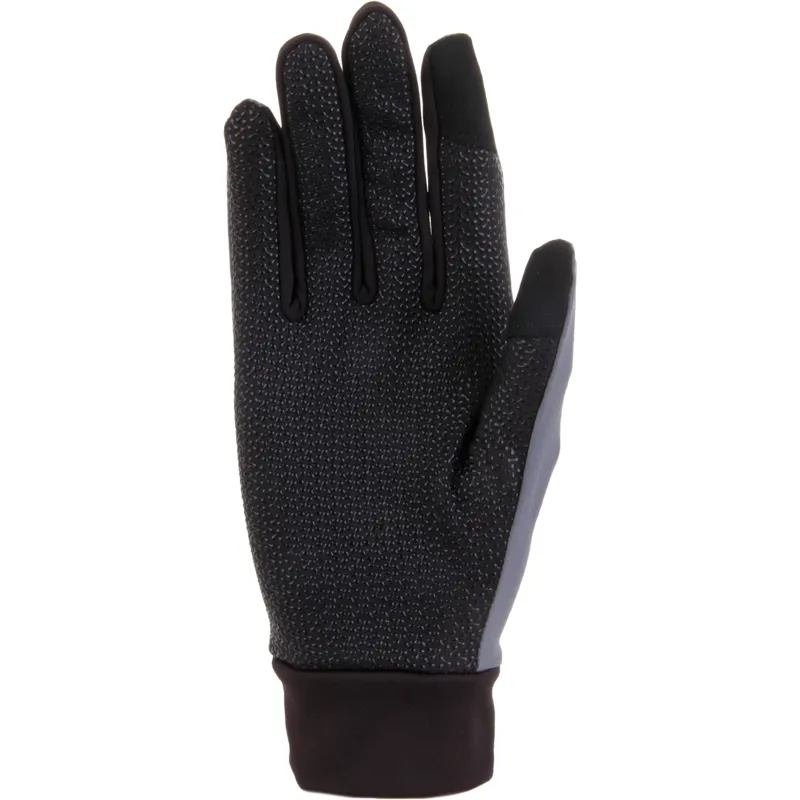 Madison Freewheel Stellar-Tech Windproof Gloves in Black and Castle Grey-1