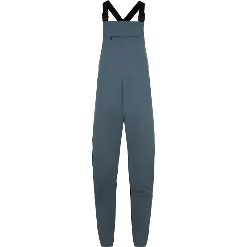 Madison DTE 4 Season DWR Mountain Bike Bib Trousers in Airforce Grey and Black