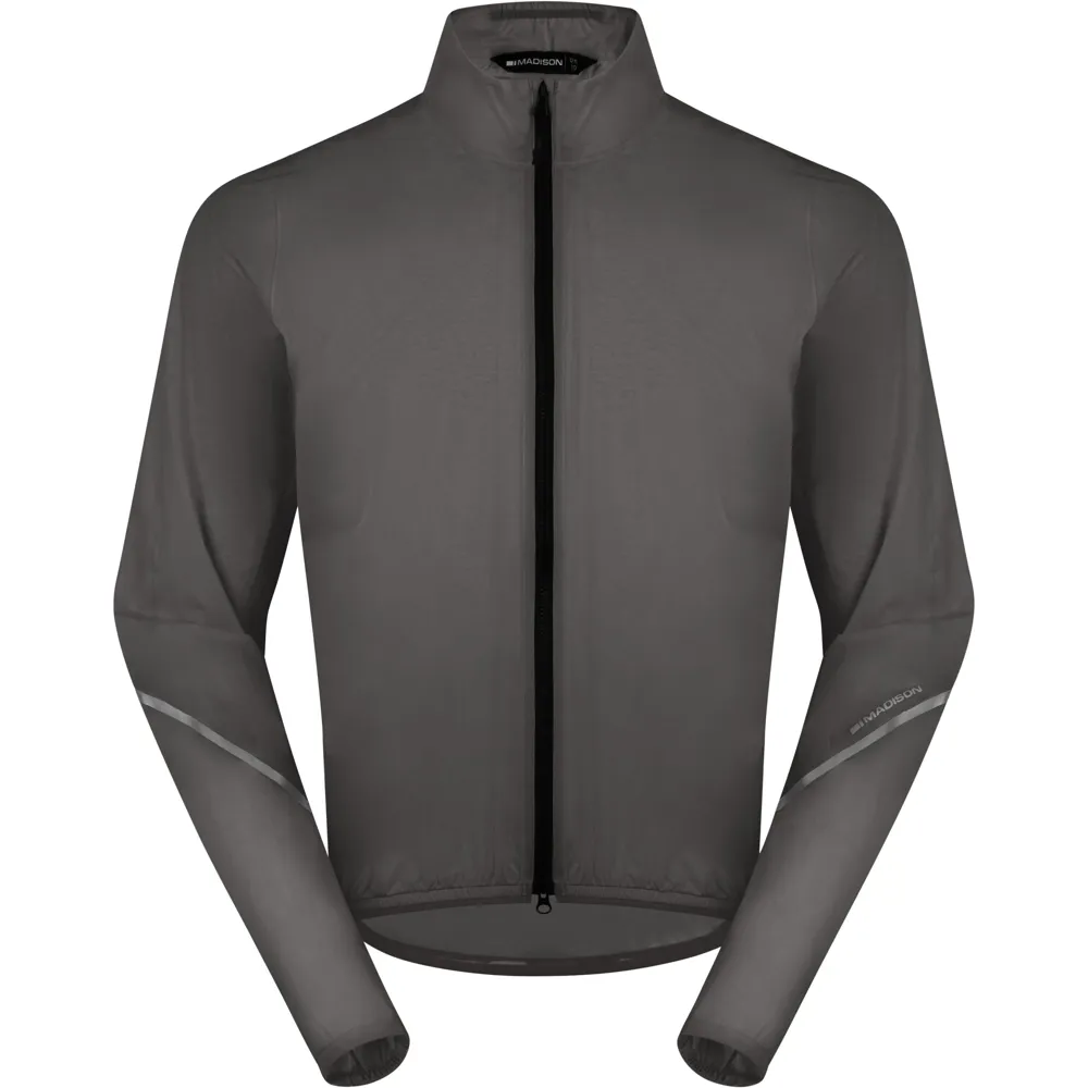 Team Cycles Madison Flux 2L Ultra Packable Waterproof Jacket in Castle Grey | Interest FREE Finance & Online Refund Policy.