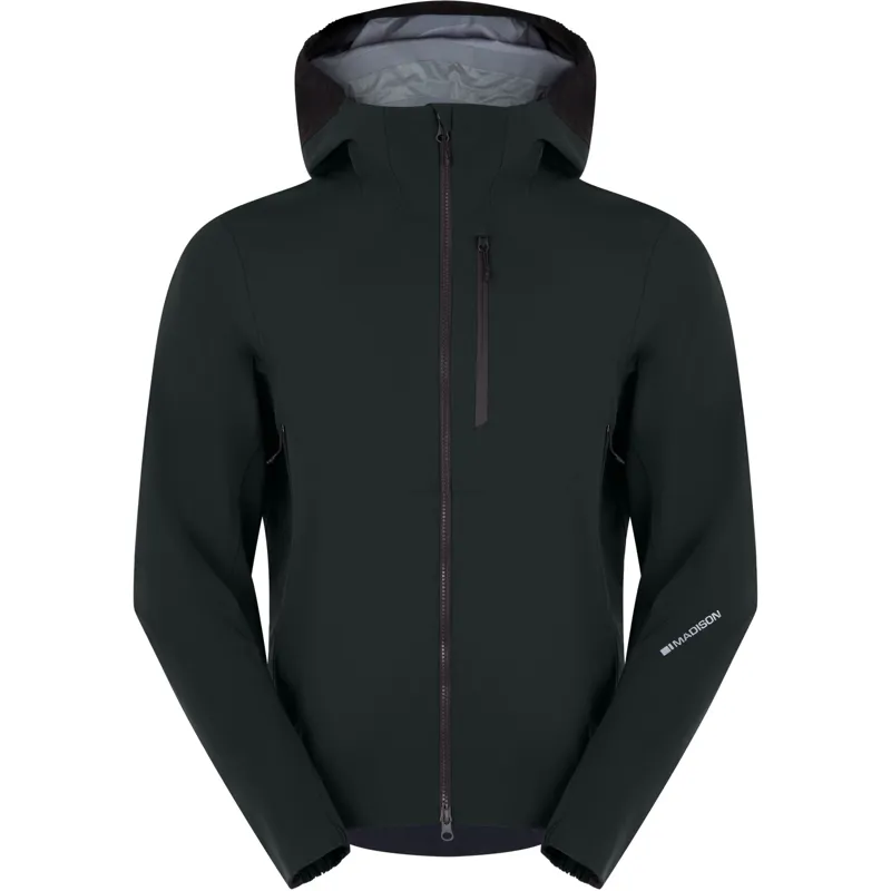 Madison DTE 3-Layer Men's Waterproof Jacket in Forest Greet