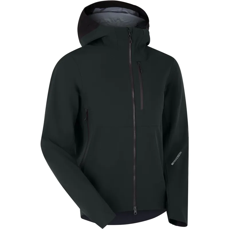Madison DTE 3-Layer Men's Waterproof Jacket in Forest Greet-1