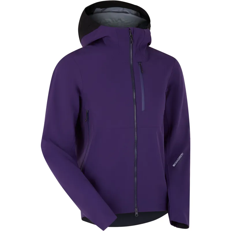 Madison DTE 3-Layer Men's Waterproof Jacket in Plasma Purple-1
