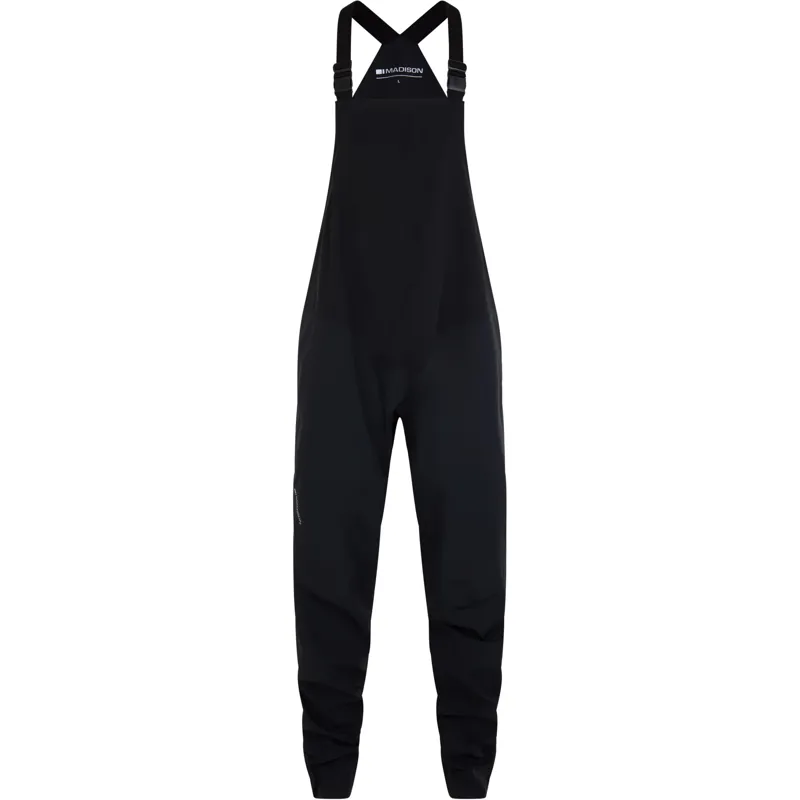 Madison DTE 3-Layer Waterproof Bib Trousers in Black