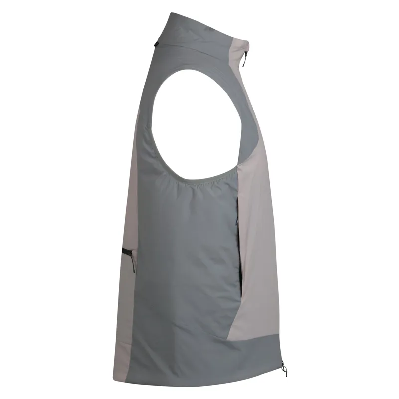 Rapha Men's Explore Insulated Gilet in Sage Grey and Rock-1