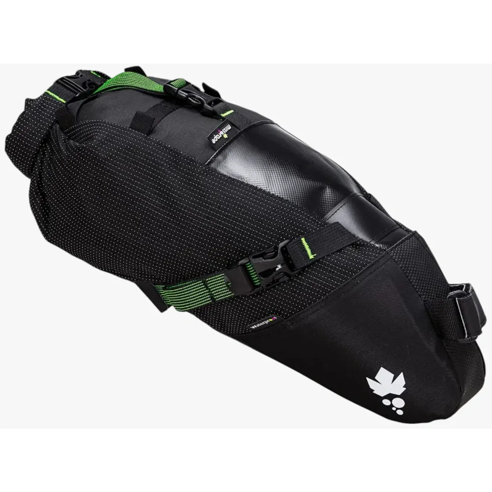 Miss Grape Unisex Black Cluster 7 Road Waterproof Seatpack - 7L
