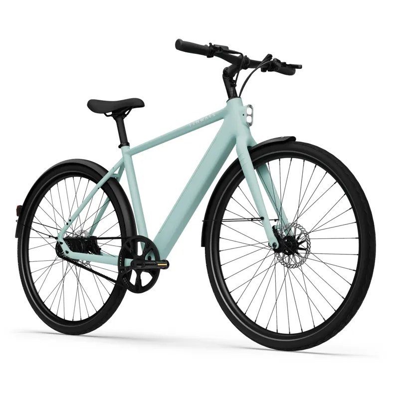 Tenways CGO 600 PRO 360Wh Electric City Bike in Mint Blue - Limited Edition-1
