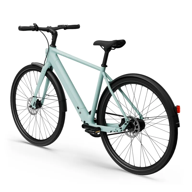 Tenways CGO 600 PRO 360Wh Electric City Bike in Mint Blue - Limited Edition-2