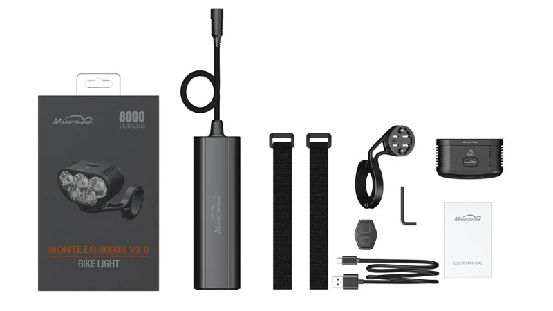 MAGICSHINE MONTEER 8000S GALAXY V2 MTB HEADLIGHT WITH REMOTE-1