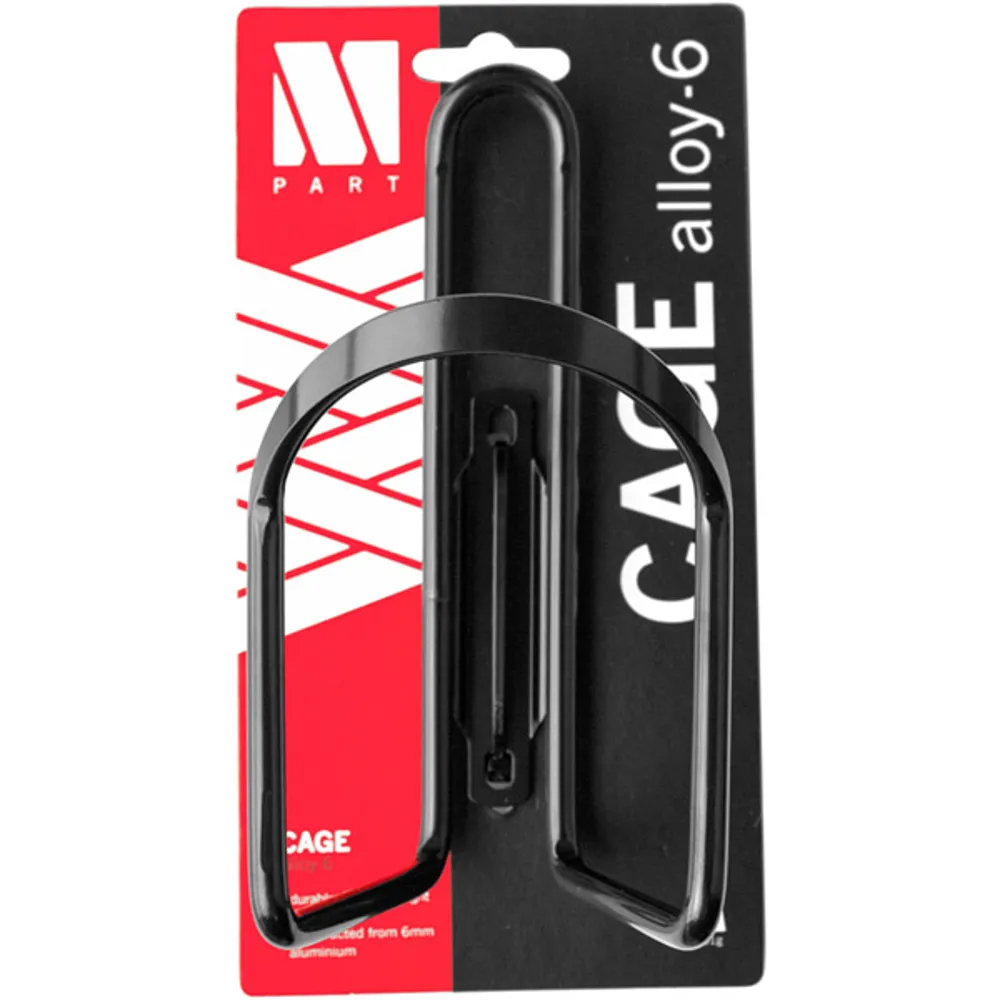 Team Cycles M Part Alloy-6 Aluminium Bottle Cage in Black | Interest FREE Finance & Online Refund Policy.