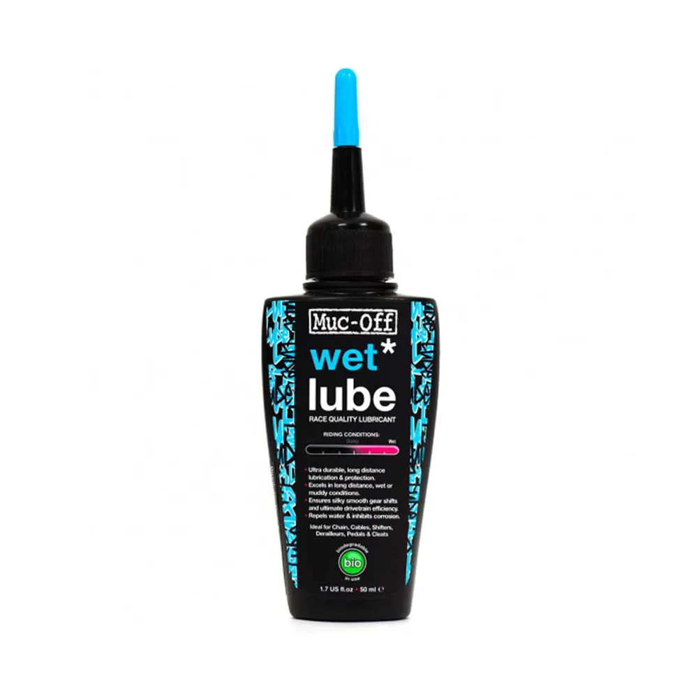 Team Cycles Muc Off Muc-Off Wet Lube - 50ml | Interest FREE Finance & Online Refund Policy.