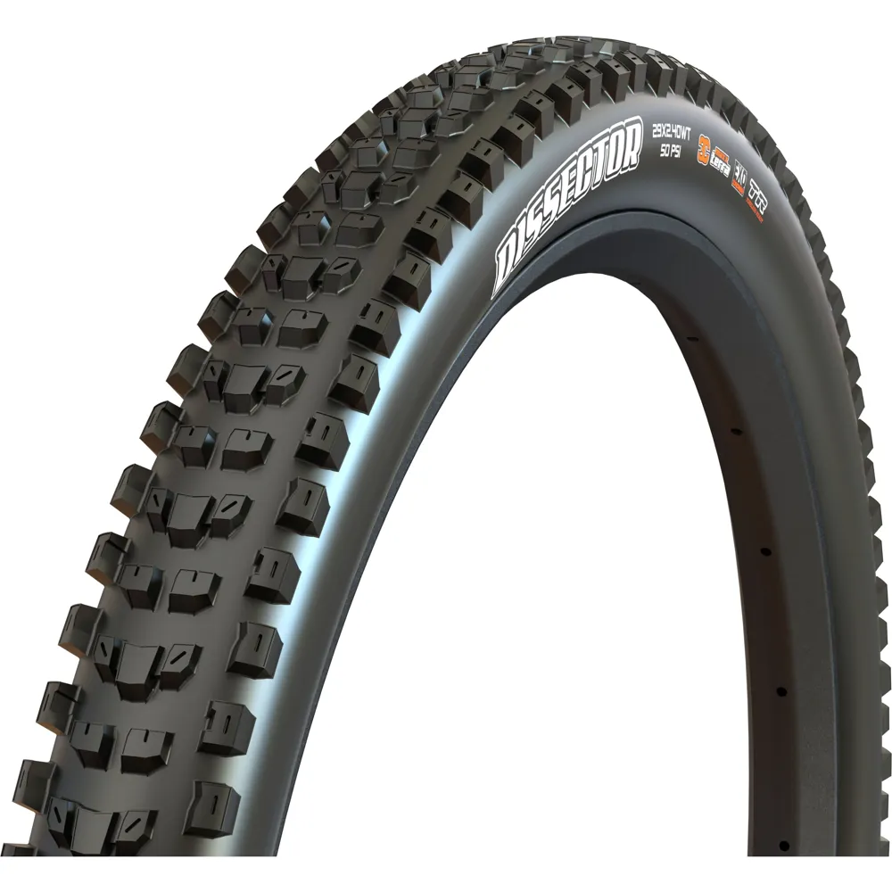 Team Cycles Maxxis Madison Dissector WT 60 TPI Folding Dual Compound EXO Tubeless Mountain Bike Tyre - 27.5 x 2.4 | Interest FREE Finance & Online Refund Policy.