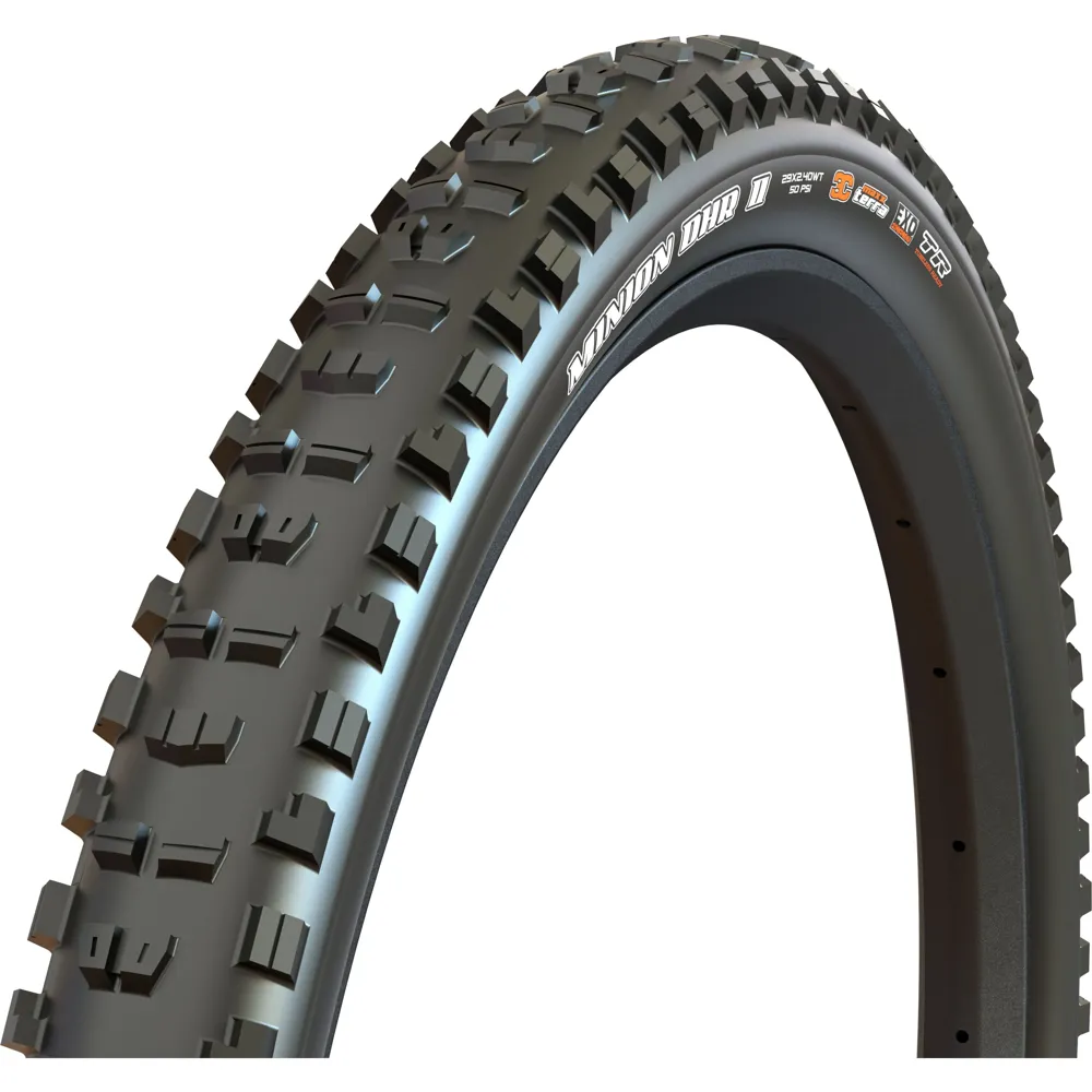 Team Cycles Maxxis Minion DHR II 120x2 TPI Folding MaxxTerra DoubleDown Tubeless Mountain Bike Tyre - 27.5 x 2.4 | Interest FREE Finance & Online Refund Policy.
