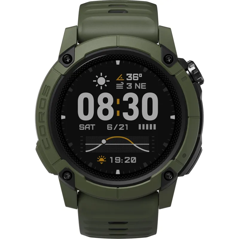 Coros NOMAD GPS Outdoor Watch in Green-2