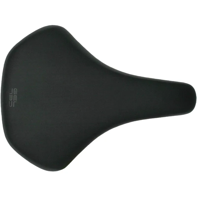 Madison Freewheel U300 GelCel Short Fit Saddle in Black - 202mm x 268mm-2