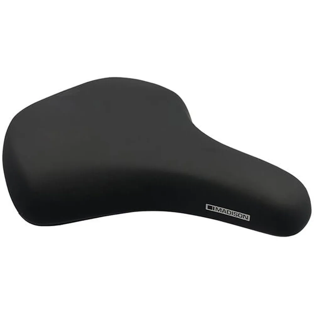 Team Cycles Madison Freewheel U400 Gelcel Saddle in Black - 224mm x 259mm | Interest FREE Finance & Online Refund Policy.