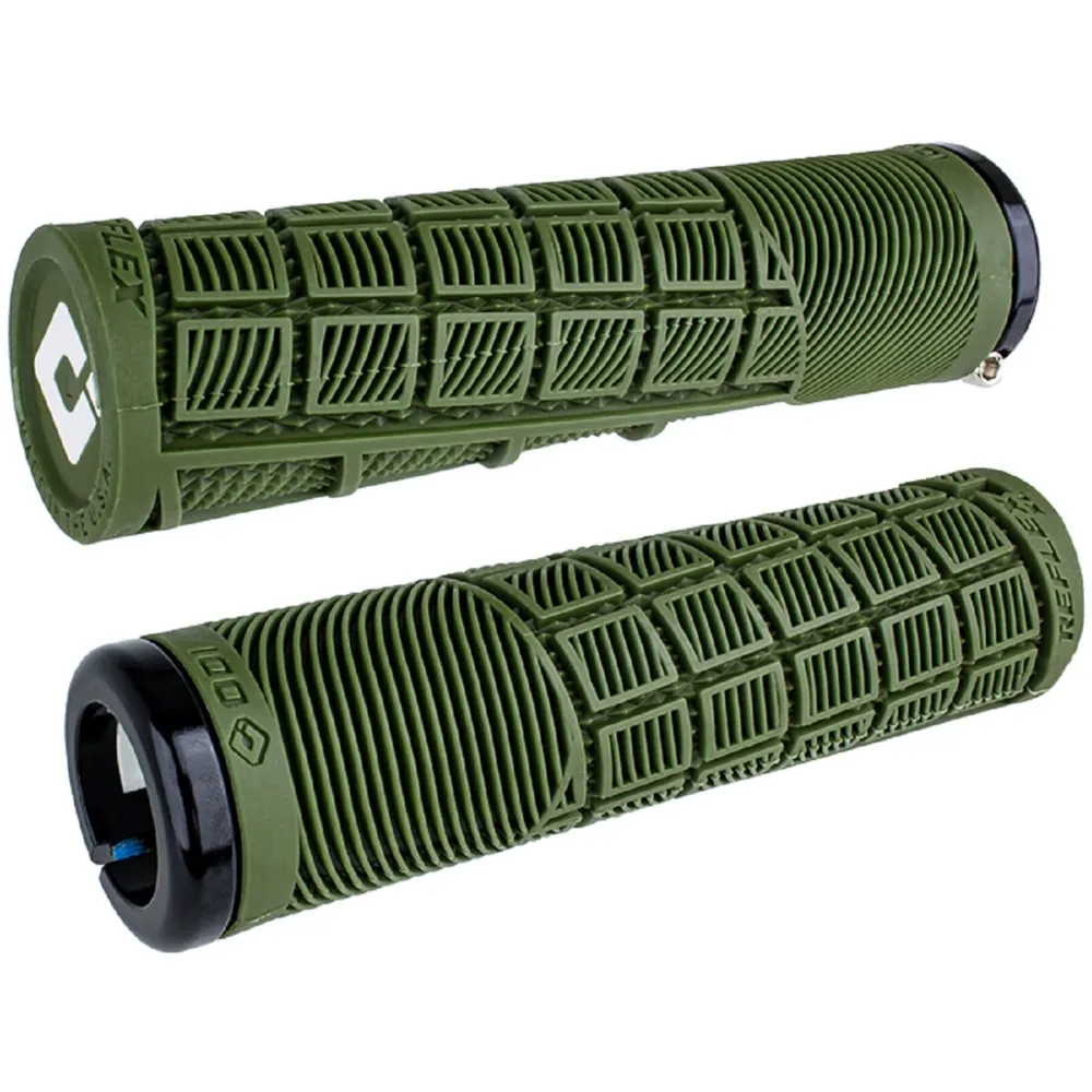 Team Cycles Odi ODI Reflex XL MTB Lock-On Grips in Camo Green - 135mm | Interest FREE Finance & Online Refund Policy.