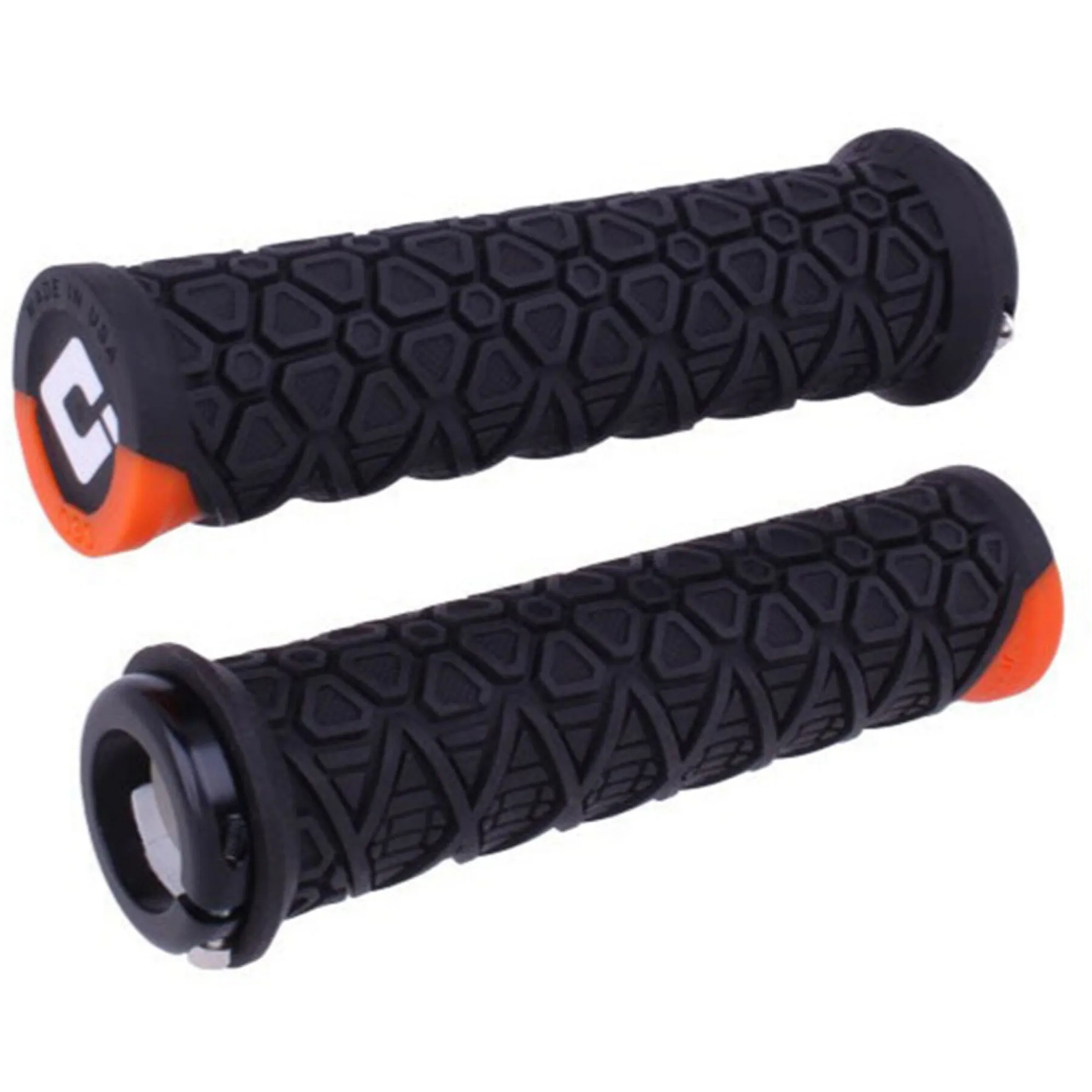 ODI D30 Vanquish MTB Lock On Grips in Black 135mm