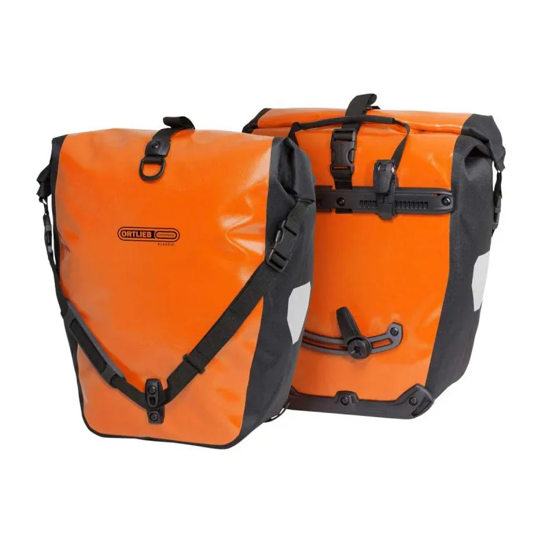 Ortlieb Back-Roller Classic Pannier Bags in Orange - 40L