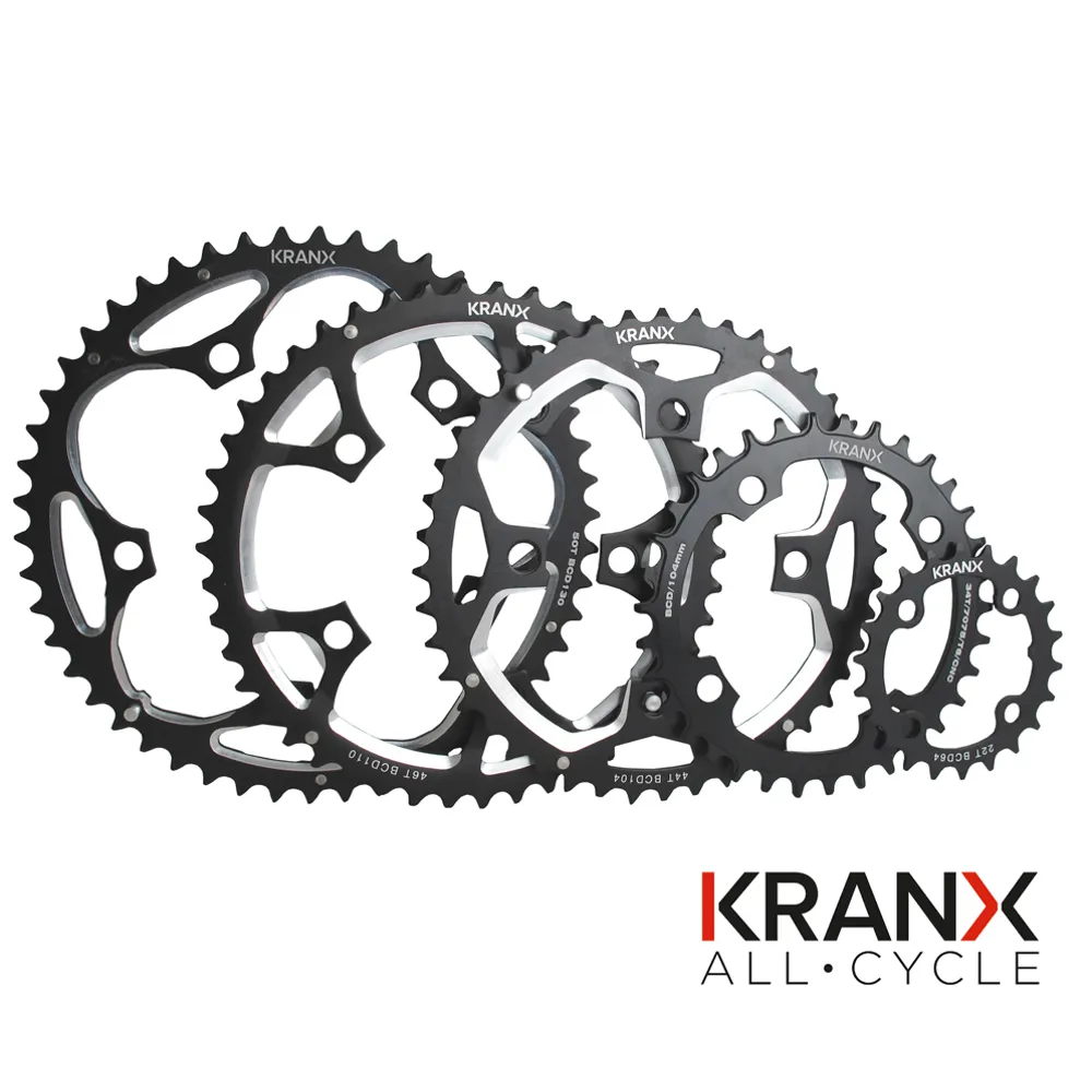 Team Cycles Kranx KranX 110BCD 5 Arm Alloy Chainring - 50T | Interest FREE Finance & Online Refund Policy.