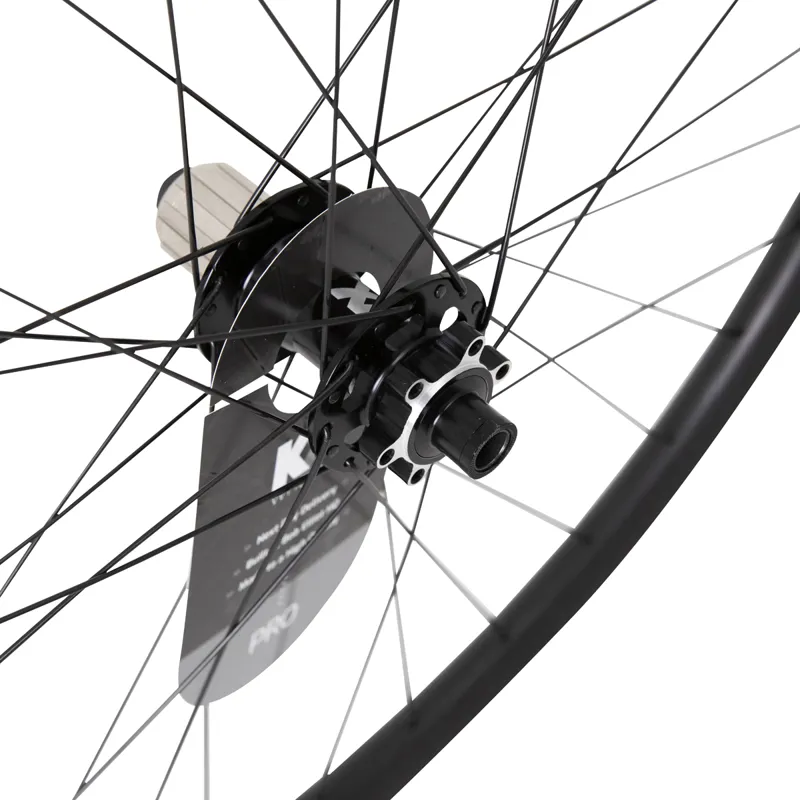 KX Pro MTB Disc Tubeless Thru Axle Wheelset In BLACK 29-1