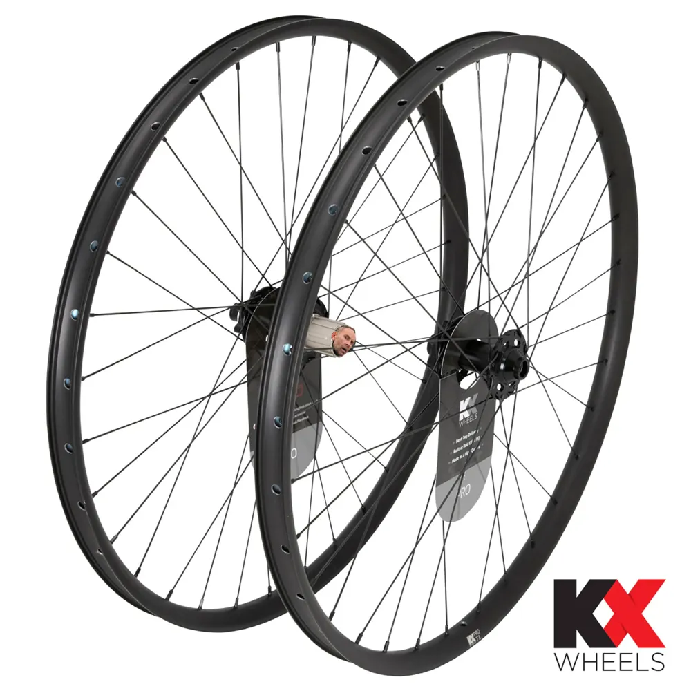 Team Cycles Kx Wheels KX Pro MTB Disc Tubeless Thru Axle Wheelset In BLACK 27.5 | Interest FREE Finance & Online Refund Policy.