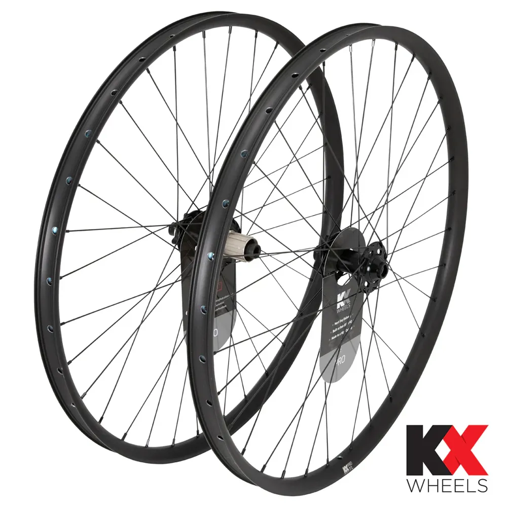 Team Cycles Kx Wheels KX Pro MTB Disc Tubeless Thru Axle Wheelset In BLACK 27.5 | Interest FREE Finance & Online Refund Policy.