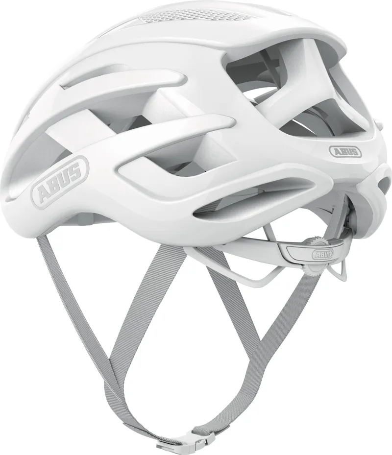 Abus AirBreaker Road Bike Helmet in Pure White-3