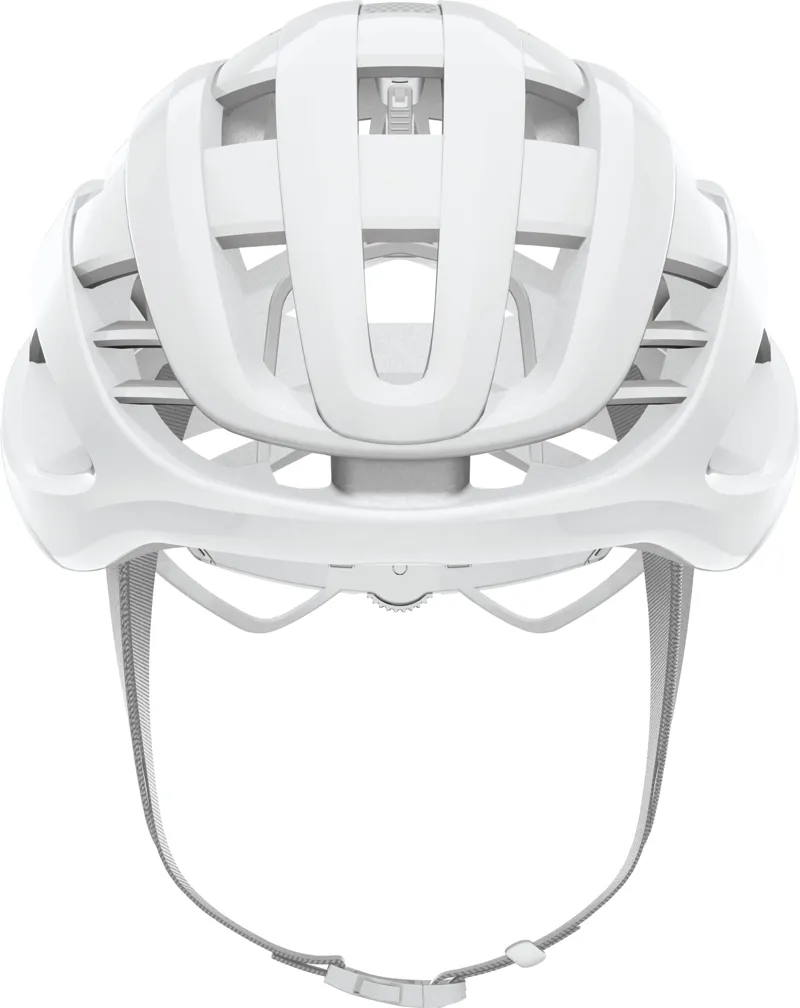 Abus AirBreaker Road Bike Helmet in Pure White-2