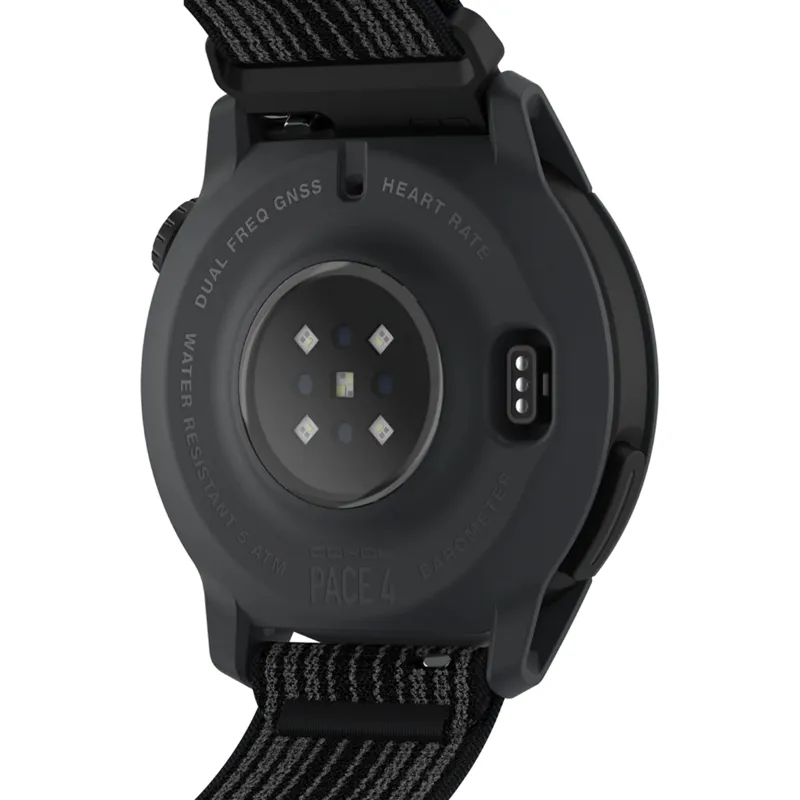 Coros PACE 4 GPS Sport Watch in Black with Nylon Strap-4