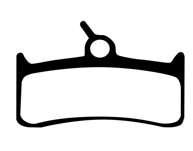 Aztec Shimano XT Organic Disc Brake Pads In Black-1