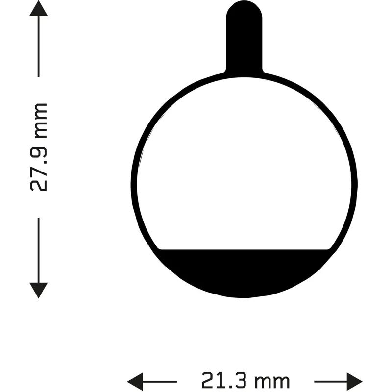 Aztec Clarks CMD-8/11/16 Organic Disc Brake Pads-2
