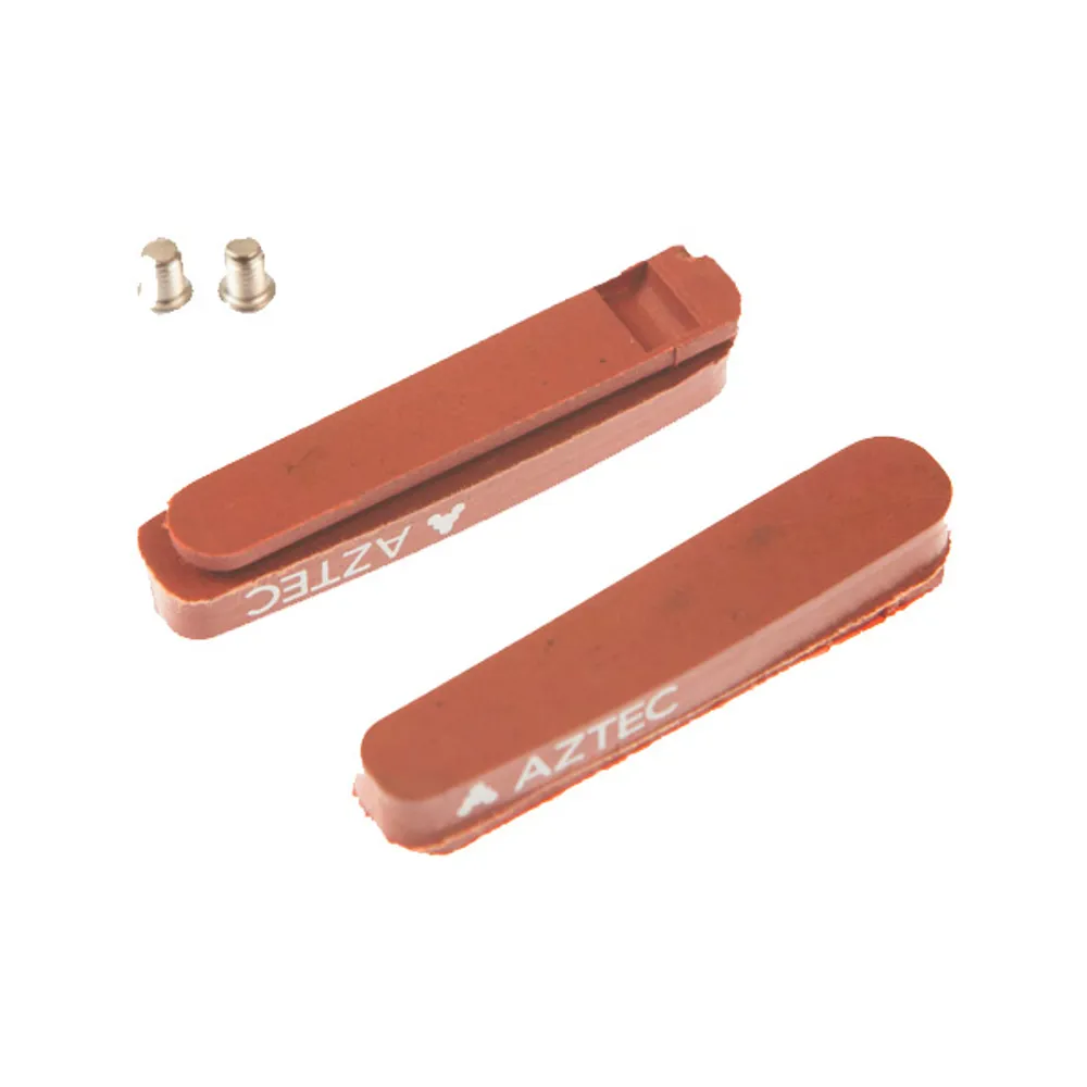 Team Cycles Aztec Carbon Road Brake Block Inserts in Red | Interest FREE Finance & Online Refund Policy.
